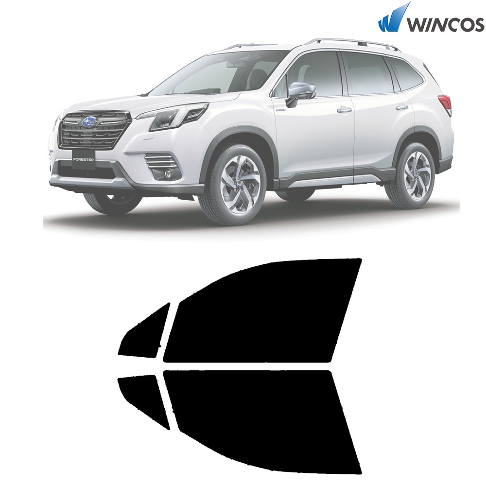 リンテック wincos スタンダードシリーズ  フロントドアガラスのみ スバル フォレスター(FORESTER) H30.7- 車種別 カット済みカーフィルム 取寄