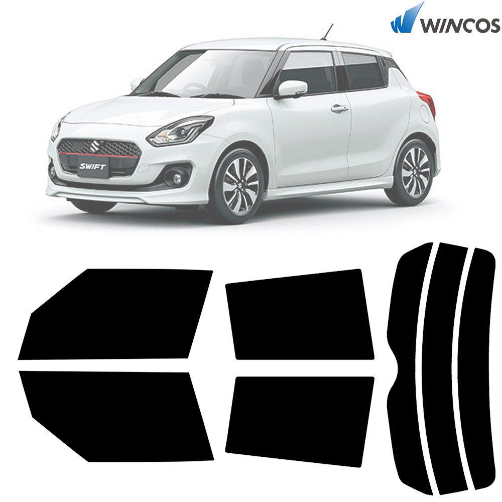 リンテック wincos スタンダードシリーズ  フルセット(リア全面+フロントドア) スズキ スイフト/ハイブリッド(SWIFT) H29.01-R04.09 車種別 カット済みカーフィルム 取寄