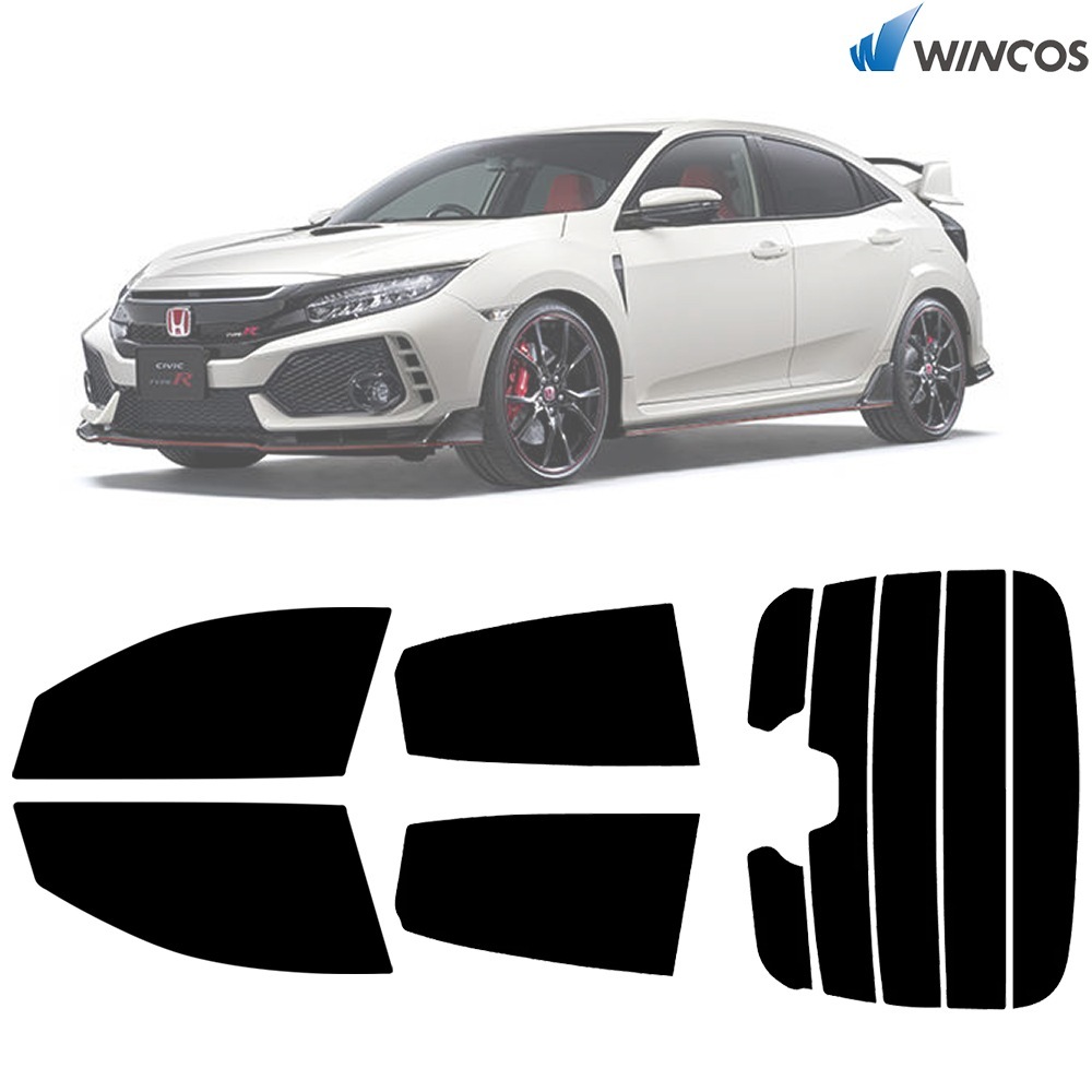 リンテック wincos スタンダードシリーズ  フルセット(リア全面+フロントドア) ホンダ シビック H29.09-R3.06 車種別 カット済みカーフィルム 取寄