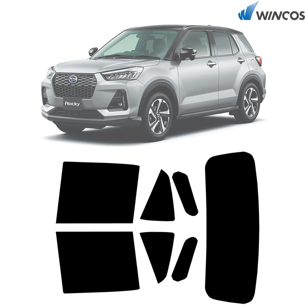 リンテック wincos スタンダードシリーズ  リア全面 ダイハツ ロッキー(Rocky)　 R01.11- 車種別 カット済みカーフィルム 取寄