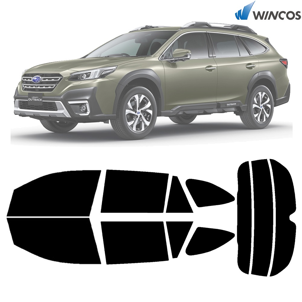 リンテック wincos スタンダードシリーズ  フルセット(リア全面+フロントドア) スバル レガシィアウトバック(LEGACY OUTBACK) R03.10- 車種別 カット済みカーフィルム 取寄
