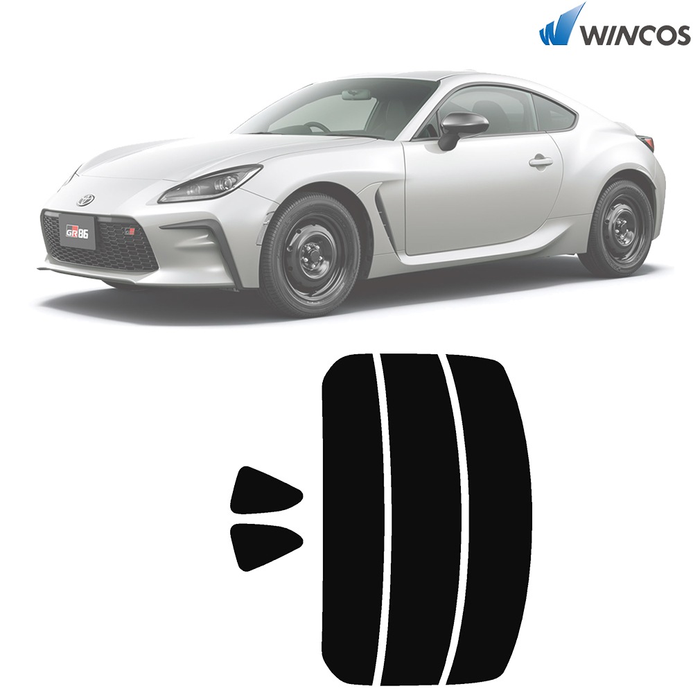 リンテック wincos スタンダードシリーズ  リア全面 トヨタ GR86(ハチロク) R03.10- 車種別 カット済みカーフィルム 取寄