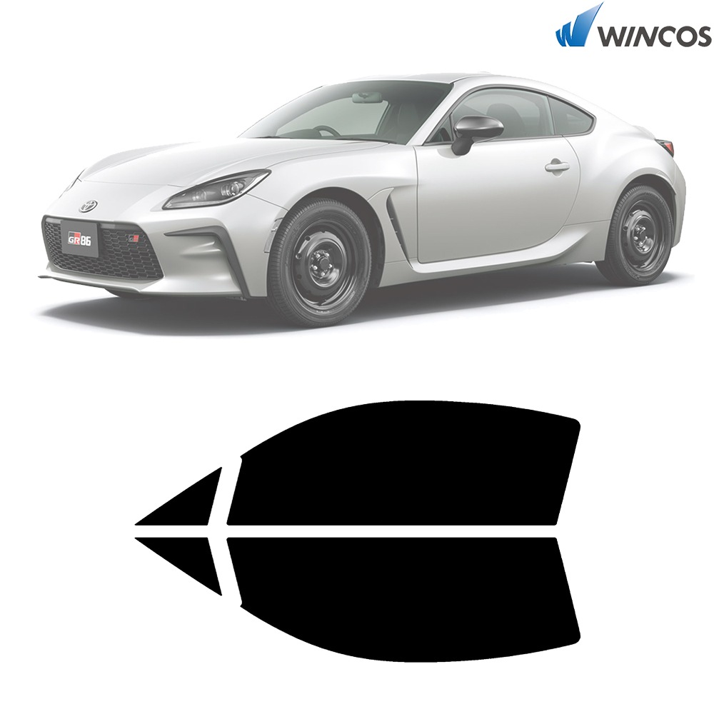 リンテック wincos スタンダードシリーズ  フロントドアガラスのみ トヨタ GR86(ハチロク) R03.10- 車種別 カット済みカーフィルム 取寄