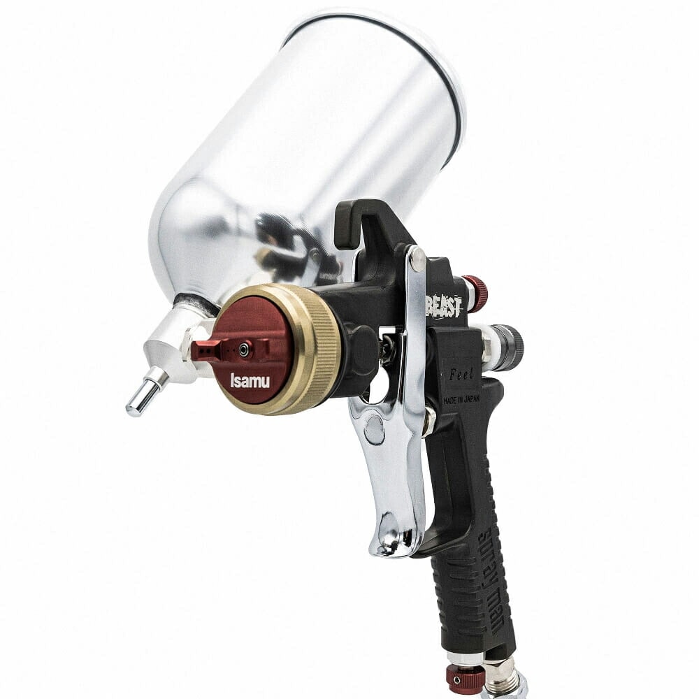イサム塗料 恵宏製作所 681-4367-2 ビーストスプレーガン + 専用カップ付 取寄