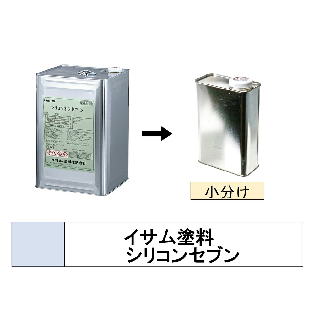 イサム塗料 小容量サイズ 塗装前脱脂 シリコンオフセブン 2L (小分け販売) 取寄