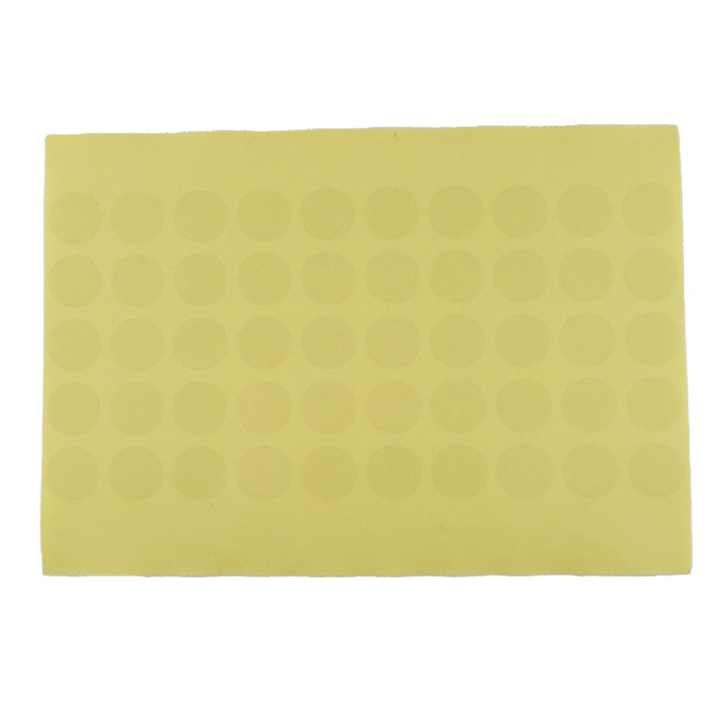 ワールドオートツール パネルブラインドシール 透明  ×1枚(50片) (15φ・20φ・25φ・35φ) 取寄