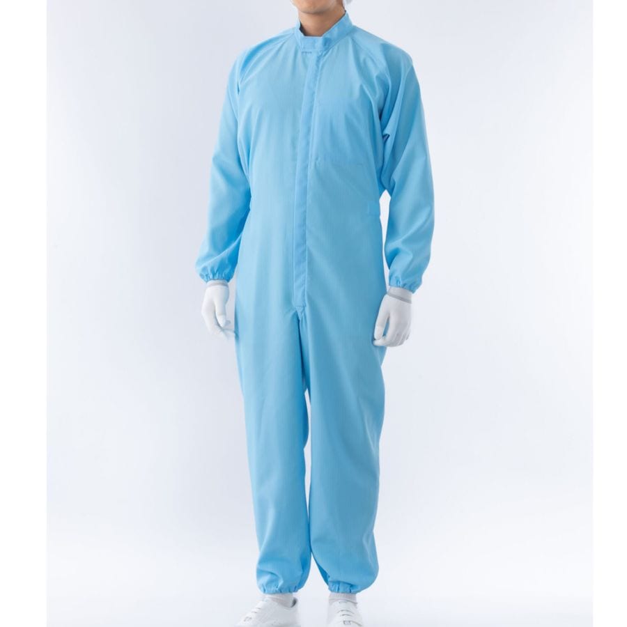 ガードナー クリーンスーツ 青 CK-1040-2 S/M/L/LL/3L/4L/5Lサイズ 1着 高通気性 男女兼用 取寄