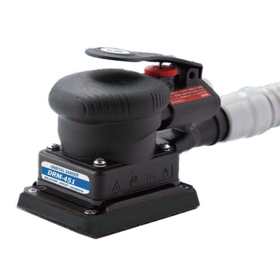 ネットペイント オリジナル DRM-451 吸塵式 オービタルサンダー ダクトホース ダクト付 1台 即日発送