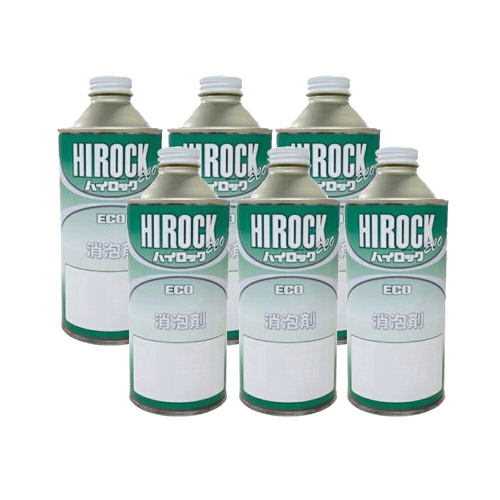 ロックペイント 073-5002-68 ハイロックECO 消泡剤 300g × 6本 4：1 アクリルポリウレタン樹脂塗料 取寄
