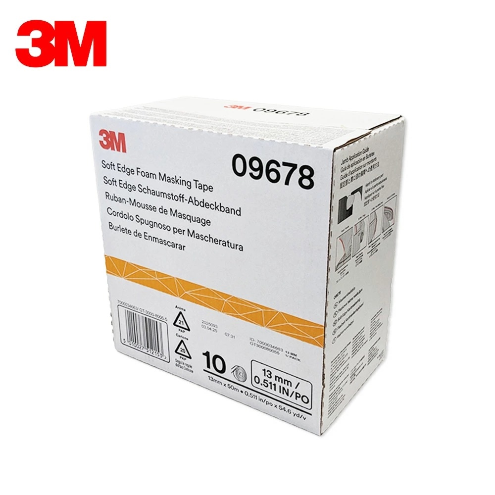【お得セット】 3M スリーエム 9678 ソフトテープ 13mm径×5ｍ 10本入 × 2箱 9678 即日発送