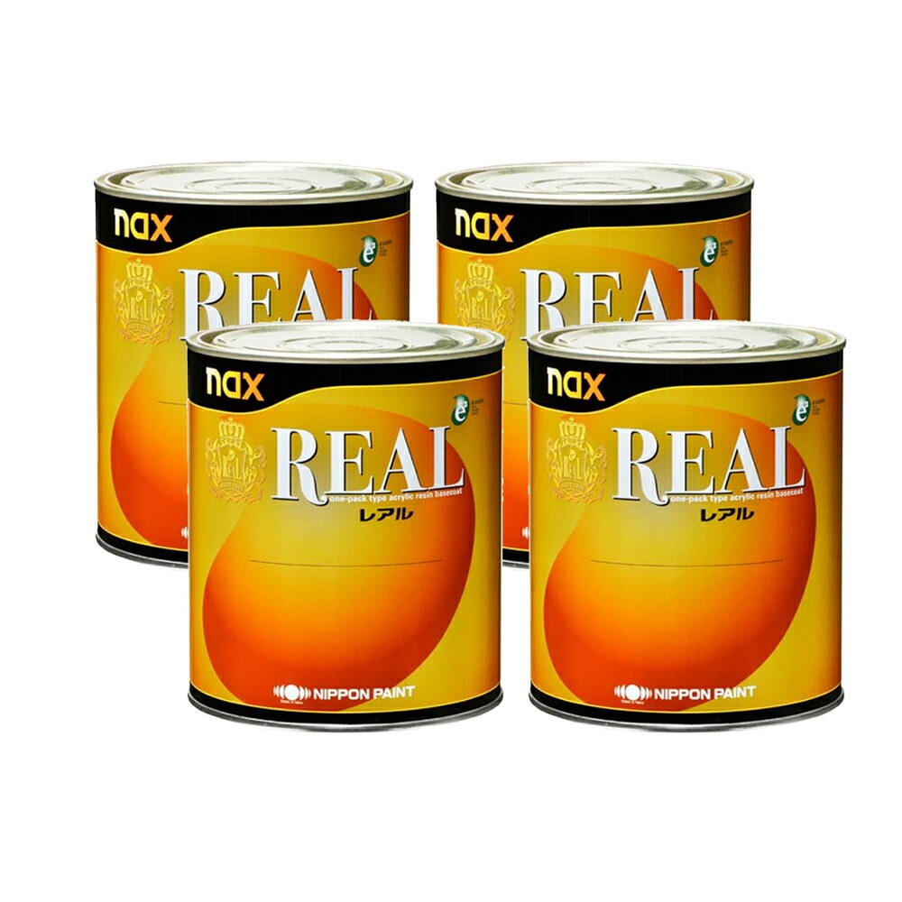 nax 日本ペイント レアル 611 チンチングブラック（3．6kg