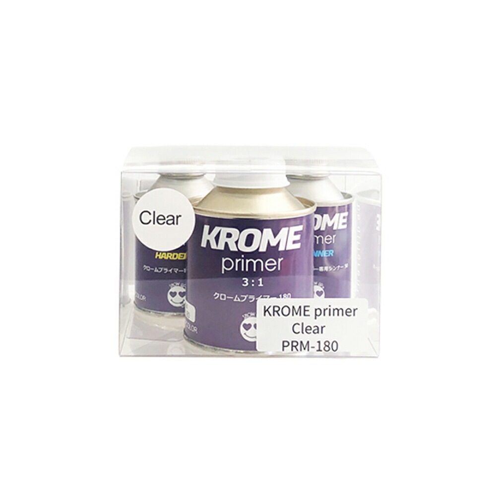 SHOW UP PRM-180 KROME primer Clear 180 (主剤：180g、硬化剤：60g、シンナー：50g) 1セット 取寄