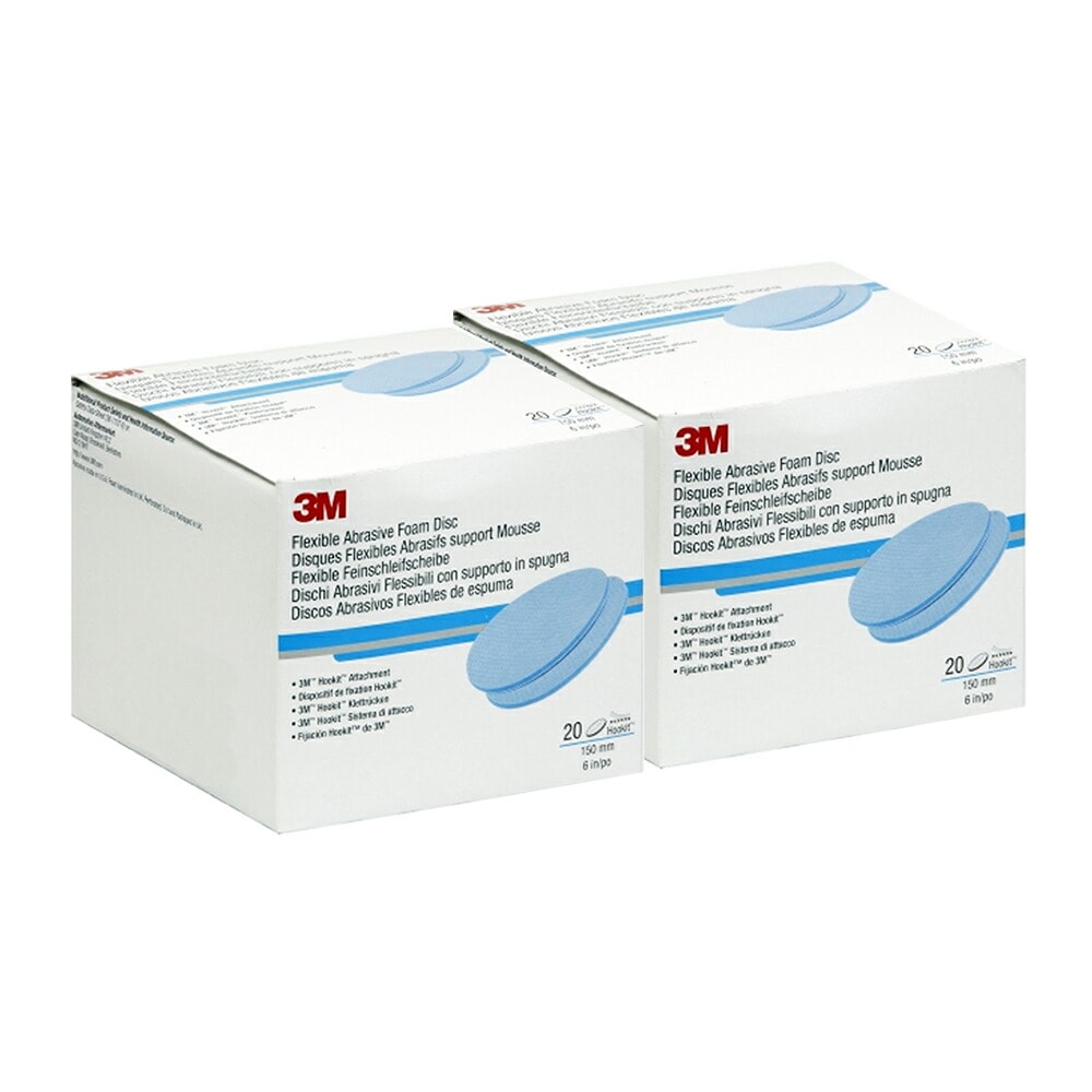 3M フッキット フレックス フォームディスク 127mm径 ワンタッチタイプ 20 枚 ×選べる2箱 セット 即日発送