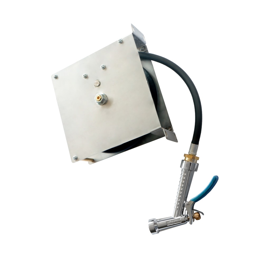 三共リール BIR-S320WA 水リール 呼び径 3/8（内径8.0mm） ホース2m ステンレスケース仕様 ビルトインシリーズ 取寄