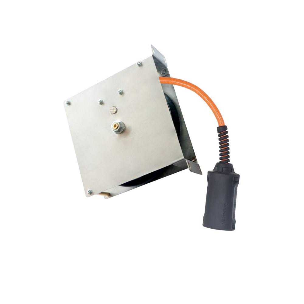 三共リール BIR-S330CA コードリール 定格電圧/電流 AC125V/8A コード3m ステンレスケース仕様 ビルトインシリーズ  ※受注生産品  取寄