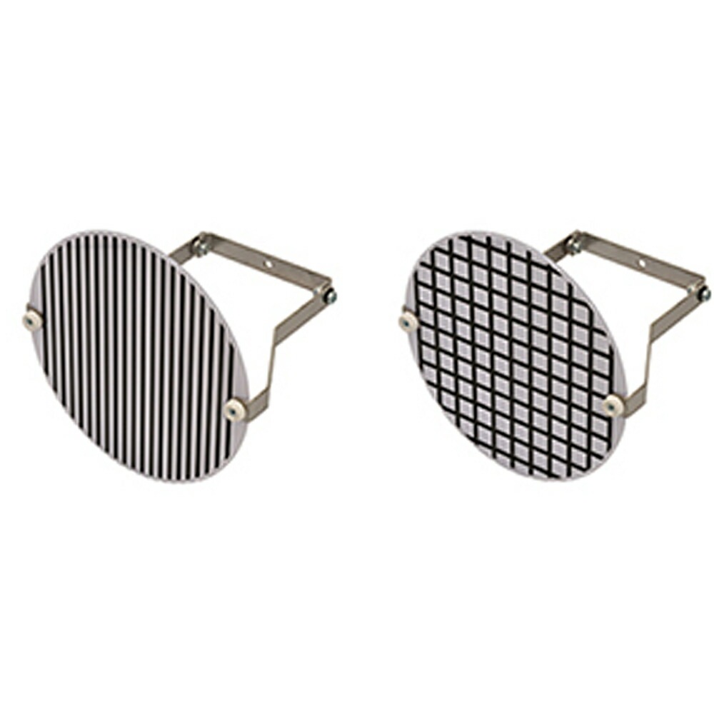 嵯峨電機工業 ラインプレート 縞模様･格子模様セット LP-02SG 1セット 目視検査用ライト オプション 取寄