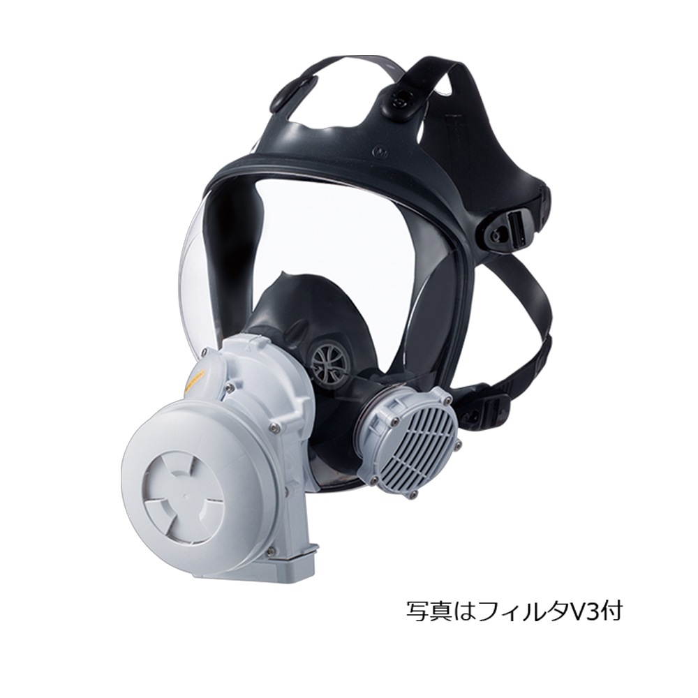 重松製作所 電動ファン付 呼吸用保護具 Sy099P-H Lサイズ 1台 吸収缶､フィルター別売 取寄