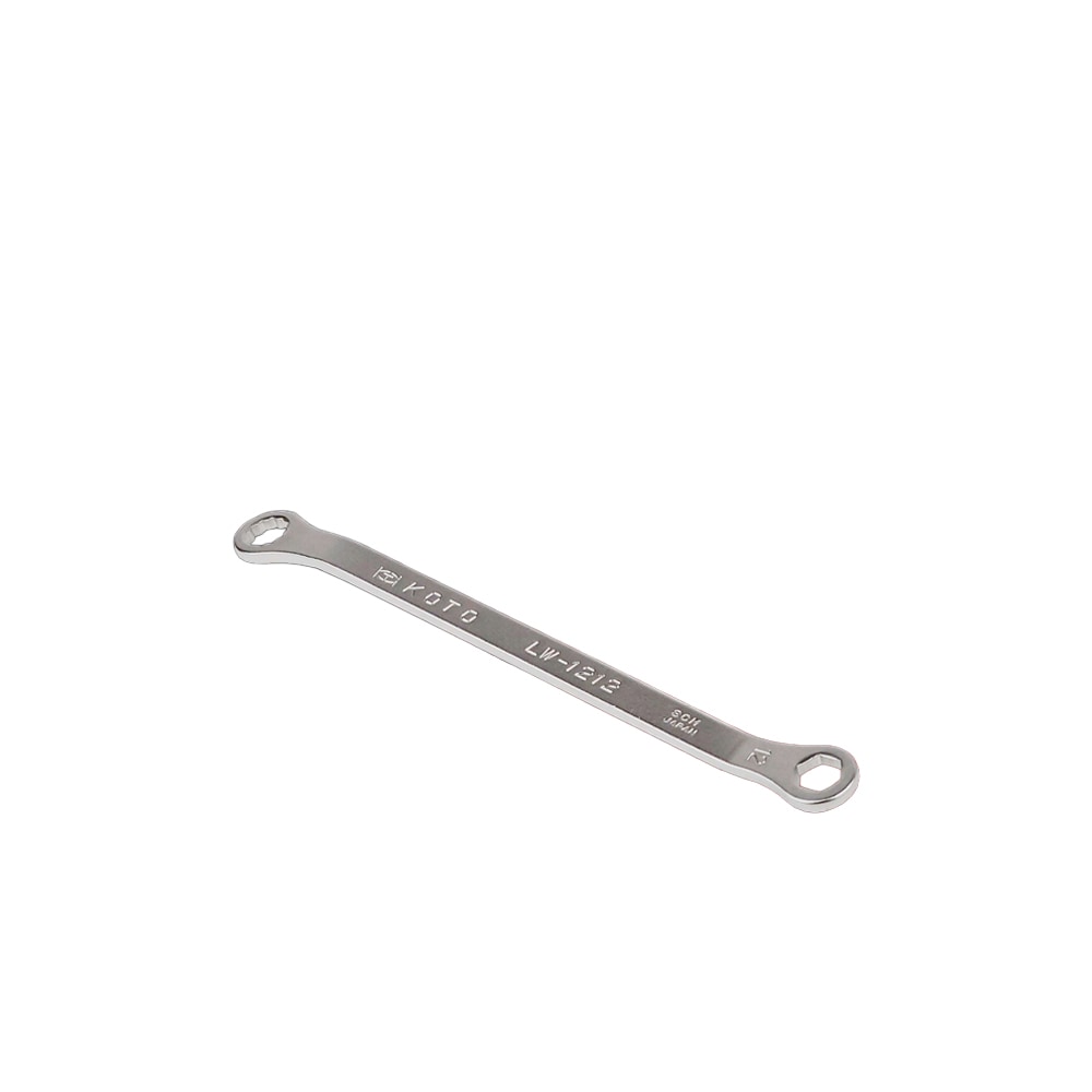 江東産業 極薄型 メガネレンチ 12mm LW-1212 1個 取寄