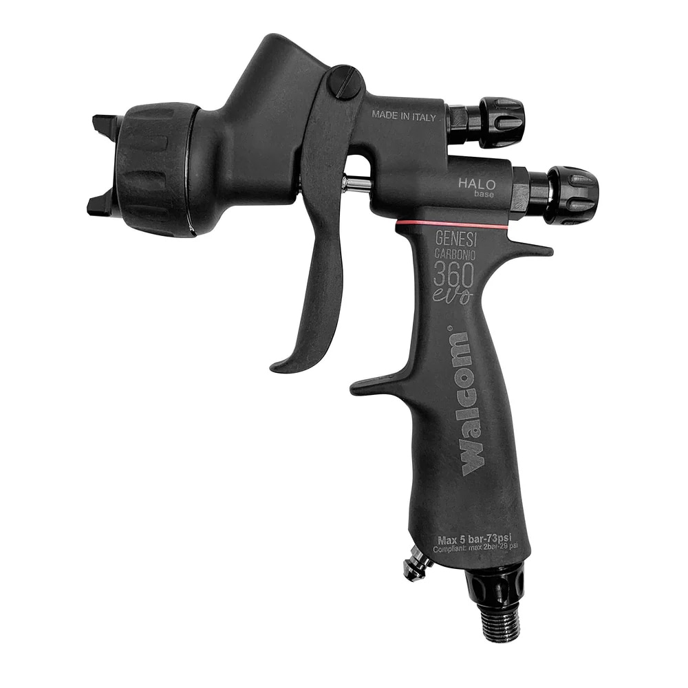 Walcom 360 EVO HALO B carbonio ワルコム エボ スプレーガン カップ付 1丁 取寄