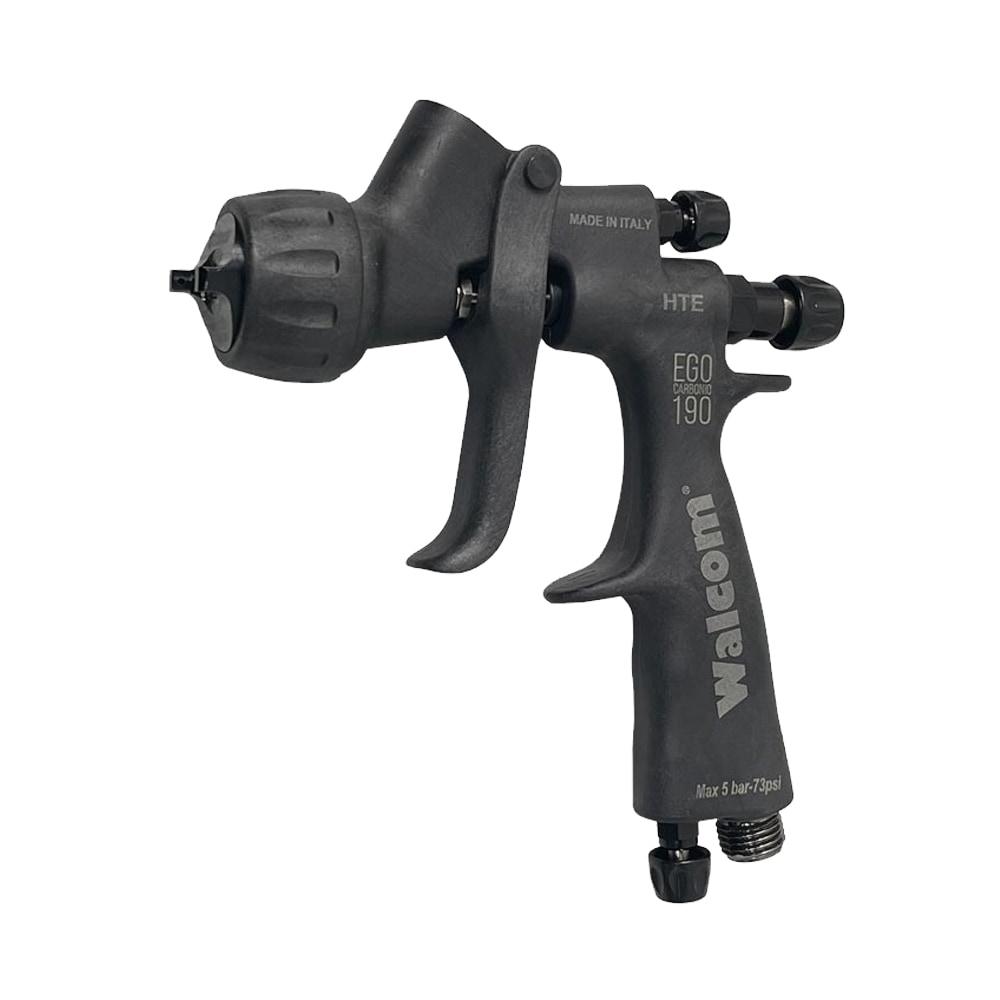 Walcom EGO carbonio 190 HVLP スプレーガン カップ付 1丁 取寄