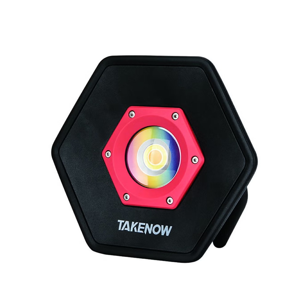 喜一工具 WL4118 充電式LED 五光色 ワークライト 1台 高演色ライト 仕上り検査 調色 磨き 取寄