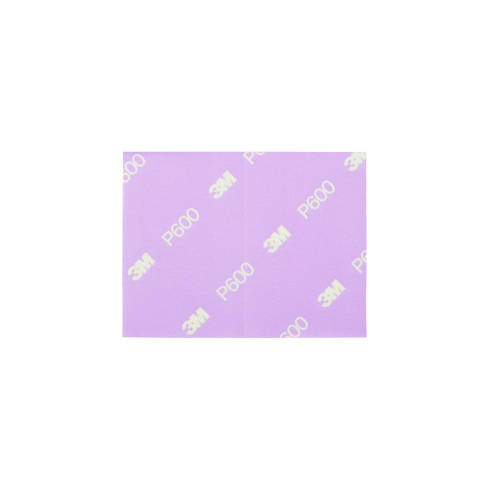 【お試しパック】 3M フッキット 足付けソフト シート 穴なし 粒度600 130×170mm 10枚入 A/SOFT SHT 600R メール便 即日発送