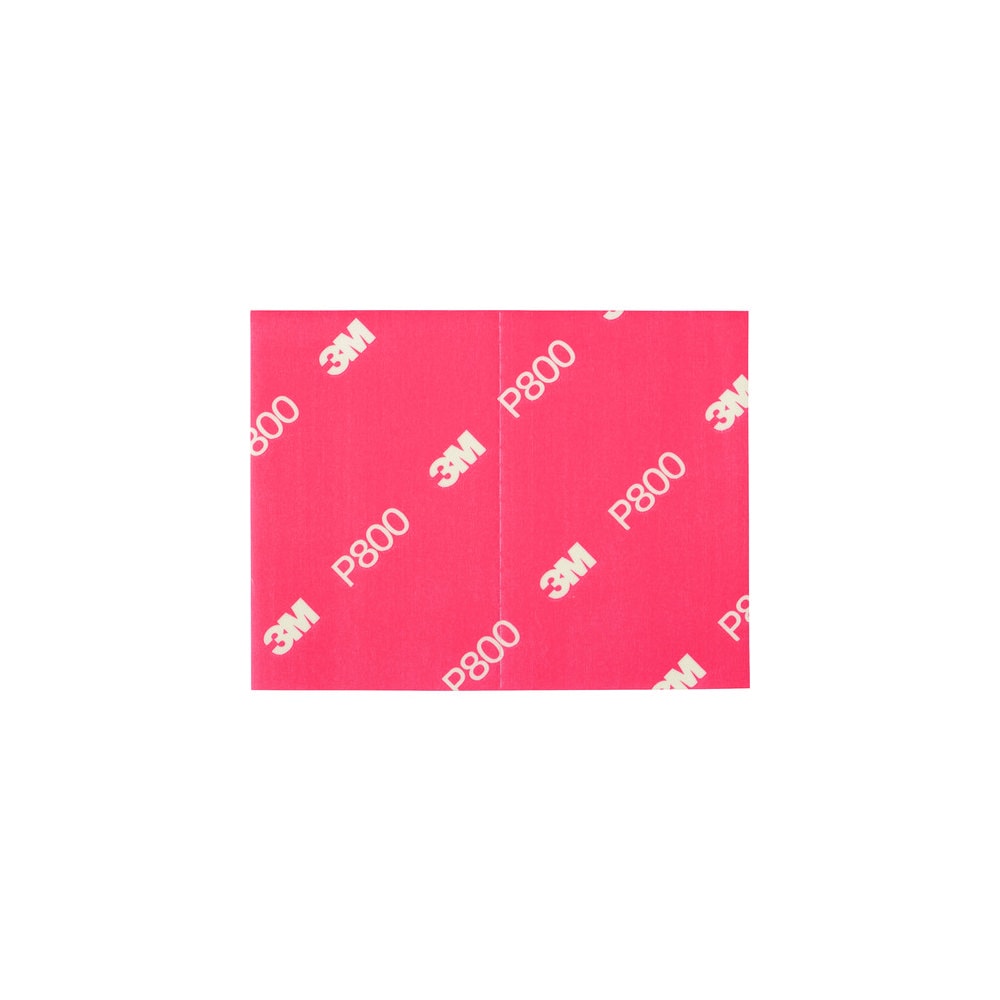【お試しパック】 3M フッキット 足付けソフト シート 穴なし 粒度800 130×170mm 10枚入 A/SOFT SHT 800R メール便 即日発送