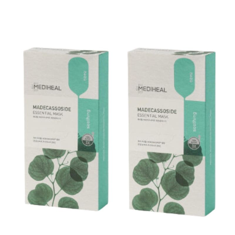 【直送品（買い合わせ不可）】[2箱]MEDIHEAL(メディヒール) マデカソサイド エッセンシャルマスク　10枚×2箱　