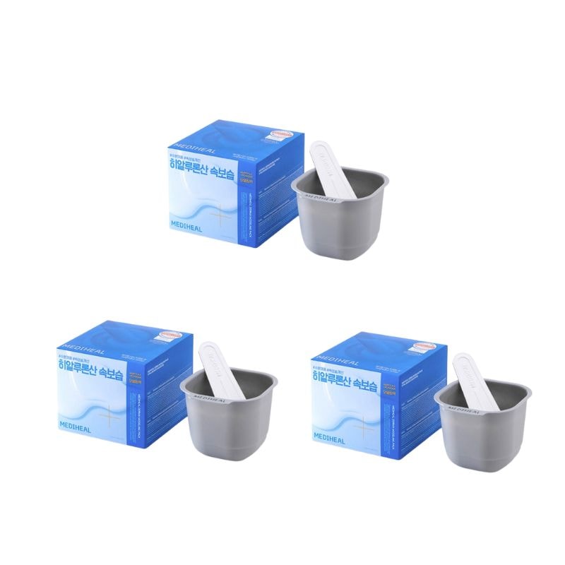 【直送品（買い合わせ不可）】[3個]MEDIHEAL(メディヒール) ダーマ モデリングパック ヒアルロネイト モイスチャー　　