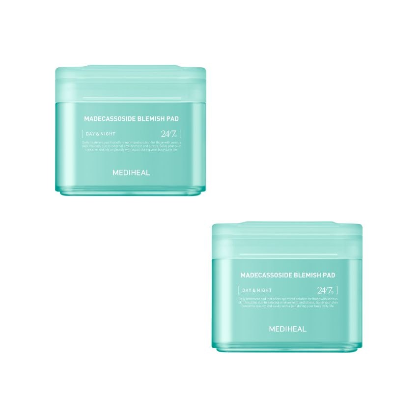 【直送品（買い合わせ不可）】[2個]MEDIHEAL(メディヒール) マデカソサイド ブレミッシュパッド　100枚　