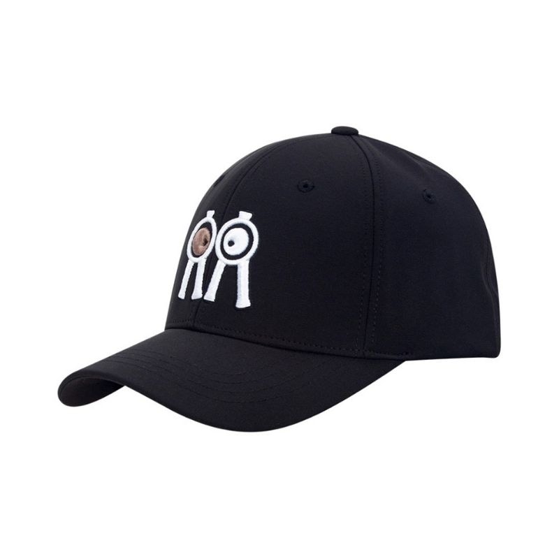 【直送品（買い合わせ不可）】Sサイズ(56cm) Rolling Rolleye ボールキャップ ブラウンアイ ブラック　　