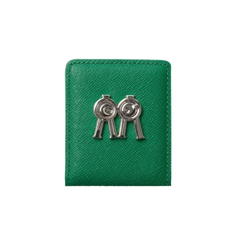 【直送品（買い合わせ不可）】Rolling Rolleye マイネーム ビッグロゴ マネークリップ グリーン　　