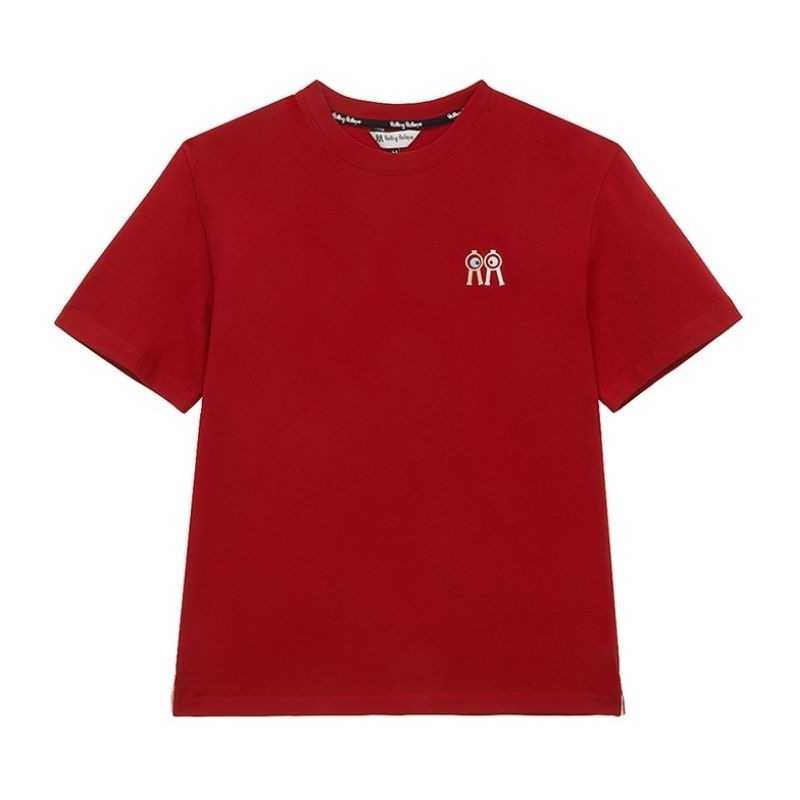 【直送品（買い合わせ不可）】Lサイズ ユニセックス Rolling Rolleye ロールロール フラッグ スクリーン Tシャツ ディープレッド　　