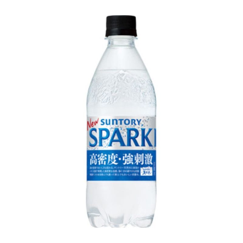 [24本]サントリーフーズ 天然水 スパークリング　500ml　賞味期限2025.08.01【賞味期限間近】