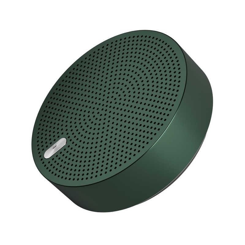 [2個]Owltech ワイヤレスステレオモード対応 Bluetooth5 アルミニウム モバイル スピーカー OWL-BTSP03S-R　　