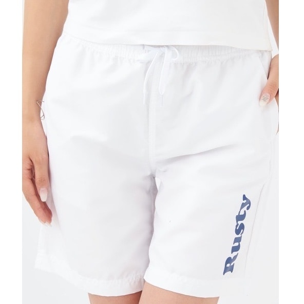 サイズ：L　RUSTY レディース サーフパンツ ボードショーツ（WHT）　　