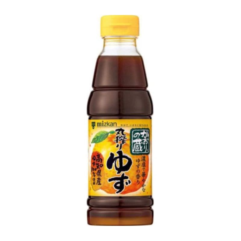 [3個]ミツカン かおりの蔵 丸搾りゆず 　360ml　賞味期限2025.07.30【賞味期限間近】