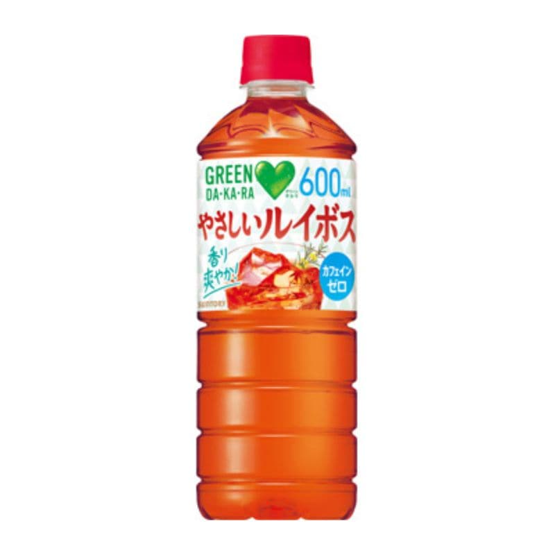 [24本]サントリー GREEN DA・KA・RA やさしいルイボス　600ml　賞味期限2026.03.31