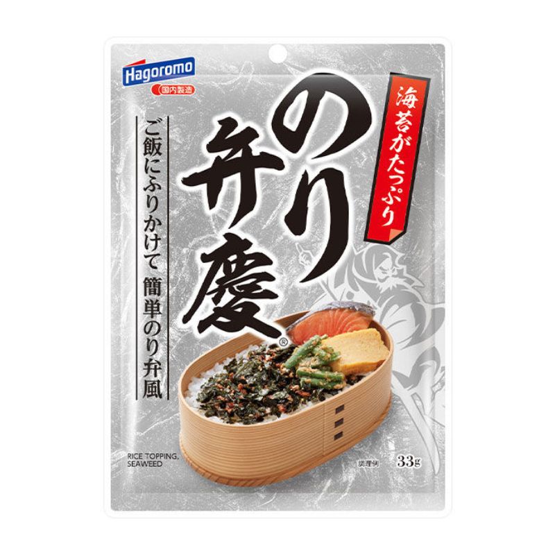 [1個]はごろもフーズ のり弁慶 ふりかけ　33g　賞味期限2026.07.04