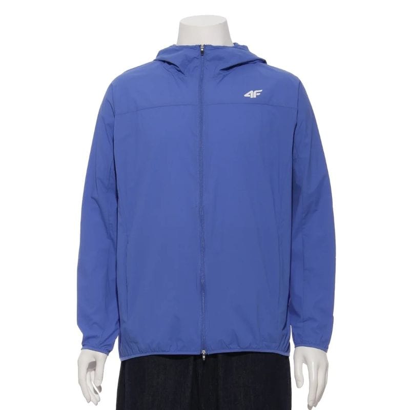 サイズ：M　4F メンズ パーカー（BLUE）　　