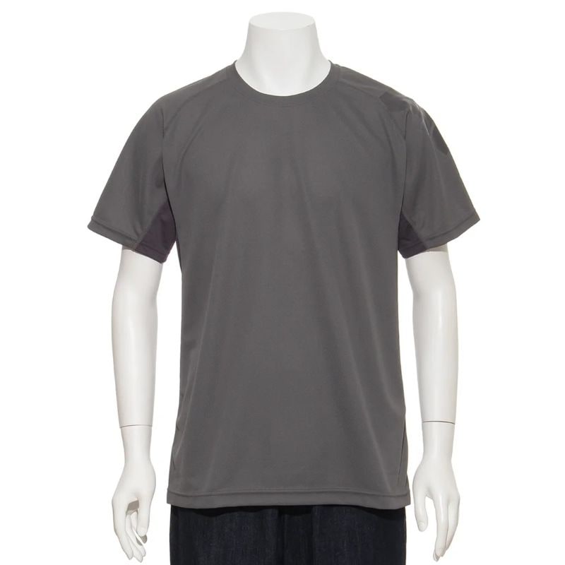 サイズ：S　4F メンズ クルーネックTシャツ（DARK GREY）　　