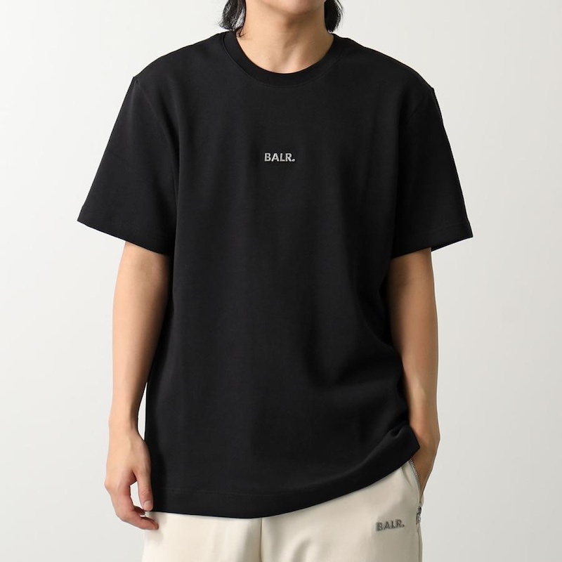 【XXLサイズ】BALR.  メンズ Q-SERIES REGULAR FIT T-SHIRT (Black)　　