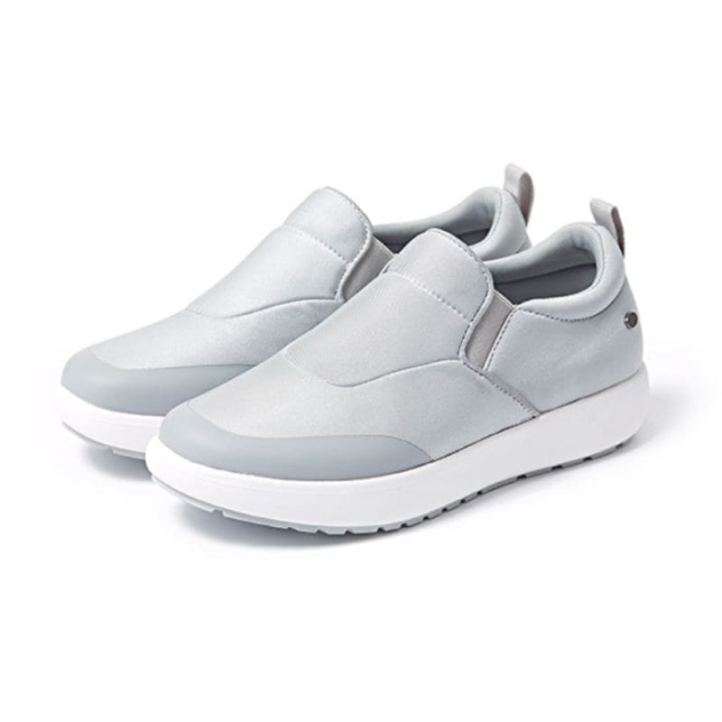 【28.0cm】SKONO メンズ Padded Neoprene Slip on Shoes（GREY）　　