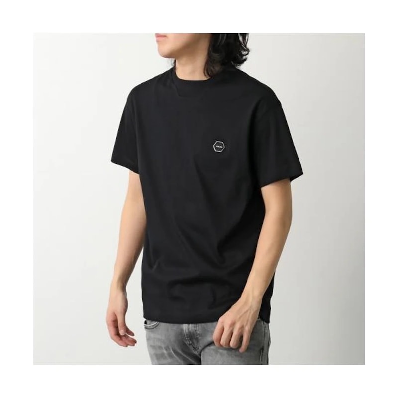 【Mサイズ】BALR.  メンズ HEX-SERIES T-SHIRT (Jet Black)　　
