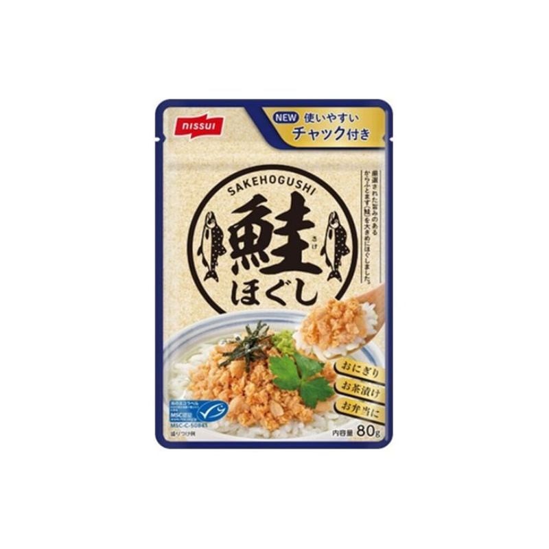 1個]ニッスイ 鮭ほぐし MSC認証 80g 賞味期限2027.02.28 | 食品