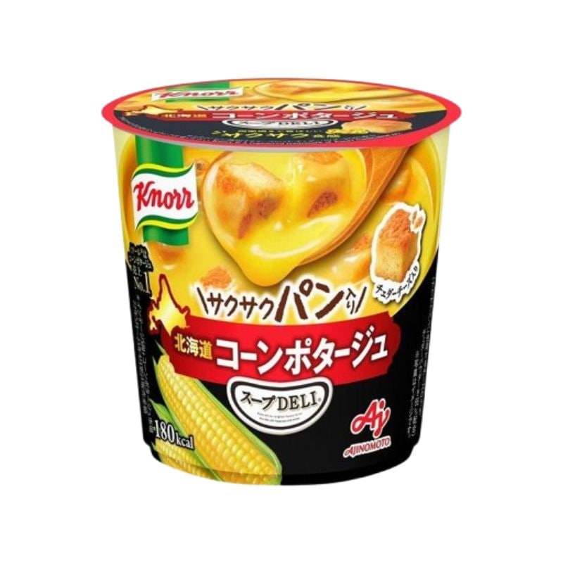 [6個]味の素 クノール スープDELI サクサクパン入り 北海道コーンポタージュ　38.2g　賞味期限2026.06.20