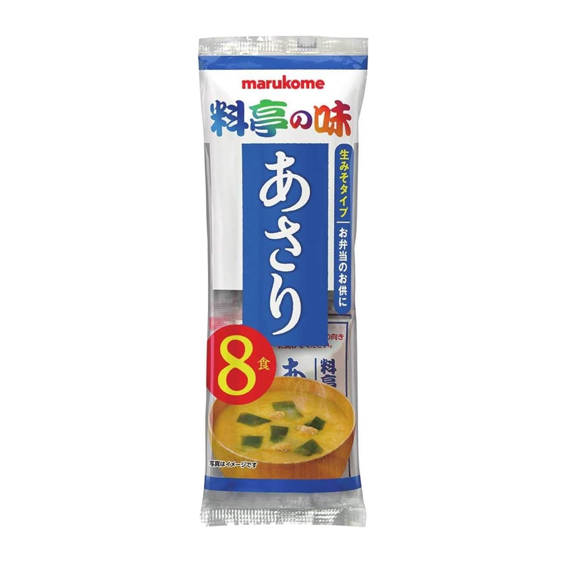 [4個]マルコメ 生みそ汁 料亭の味 あさり　8食入　賞味期限2026.05.30