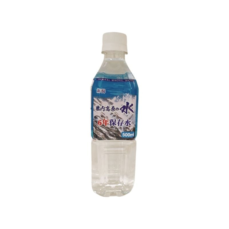 [24個]胎内高原ハウス 新潟 胎内高原の水 6年保存水　500ml　賞味期限2027.04.30
