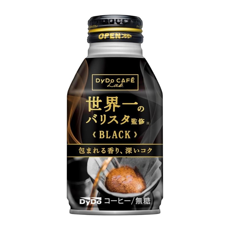 [24本]ダイドードリンコ 世界一のバリスタ監修 ブラック　260g　賞味期限2027.01.31