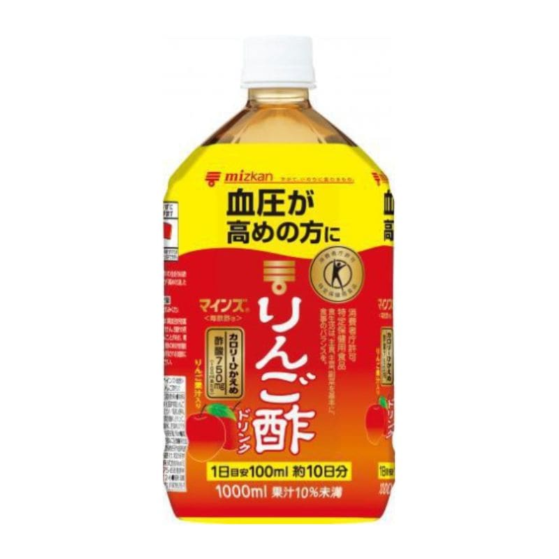 [送料無料][6本]ミツカン マインズ りんご酢ドリンク　1L　賞味期限2026.09.30